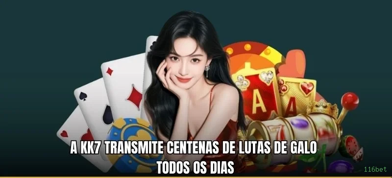 Imagem promocional do cassino online da 116bet mostrando jogos ao vivo